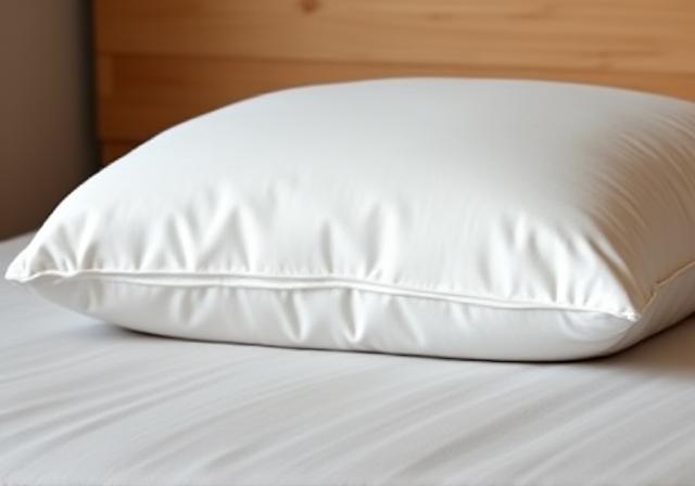 Low profile pillow suitable for stomach sleepers